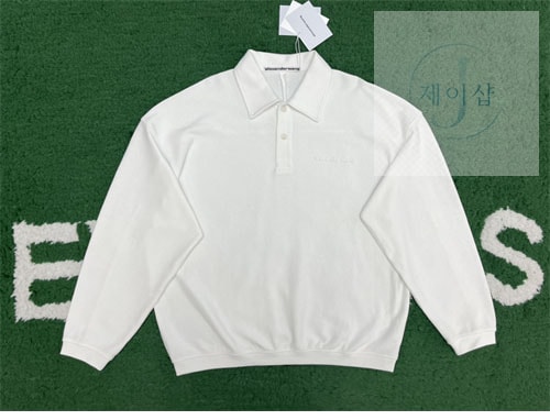 알렉산더왕 오버사이즈 폴로 티셔츠 2컬러 (레어) - 상세 이미지