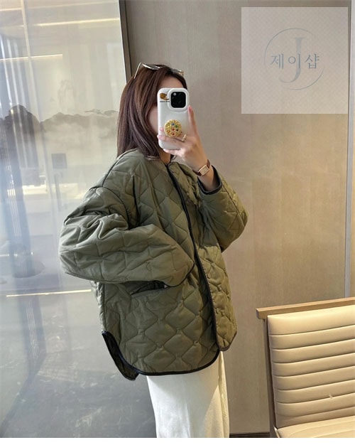 토템 퀼티드 자켓 - 상세 이미지