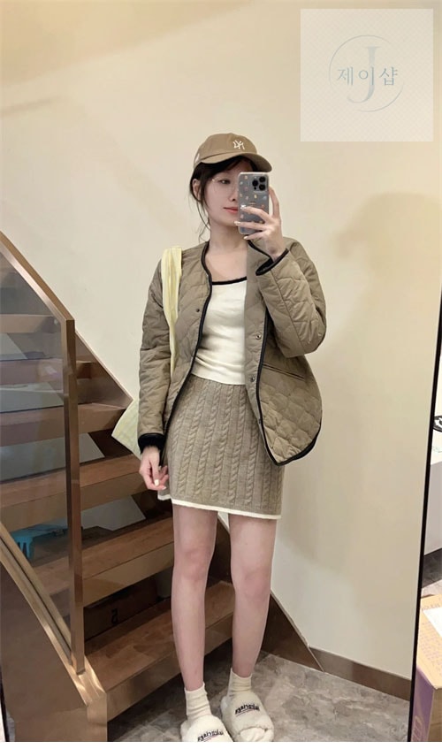 토템 퀼티드 자켓 - 상세 이미지