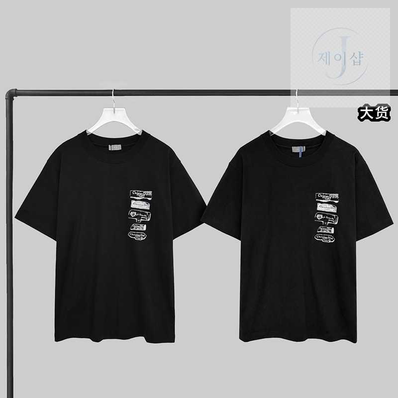 디올 Archives Labels 반팔 티셔츠 - 썸네일