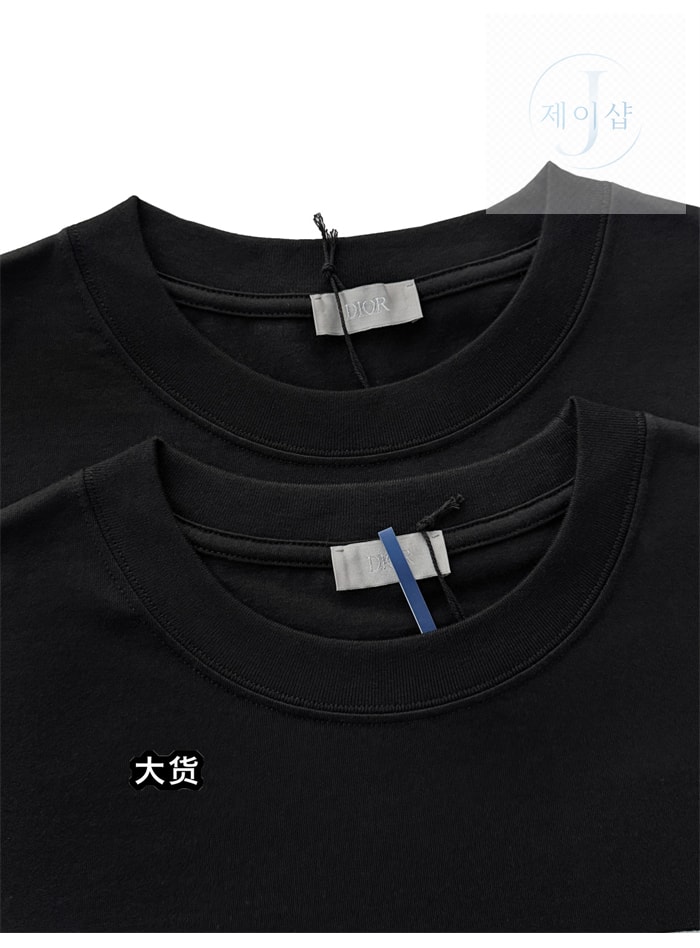 디올 Archives Labels 반팔 티셔츠 - 상세 이미지
