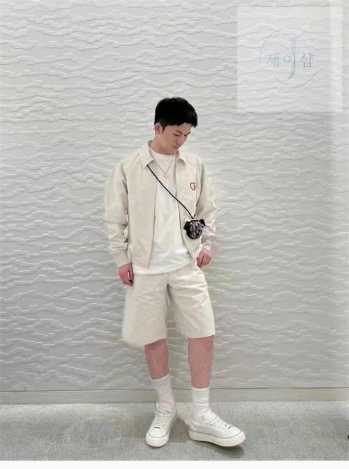 디올 CD 하트 블루종 재킷 - 상세 이미지