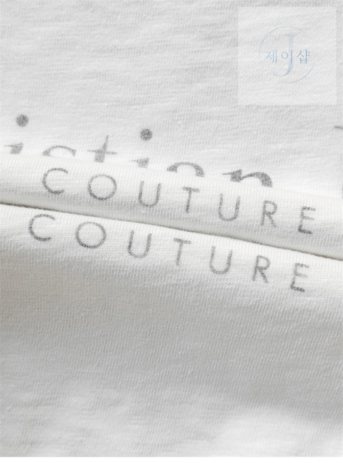 디올 Couture 꾸뛰르 반팔 티셔츠 - 상세 이미지