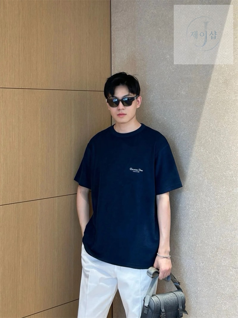 디올 Couture 꾸뛰르 반팔 티셔츠（세븐） - 상세 이미지