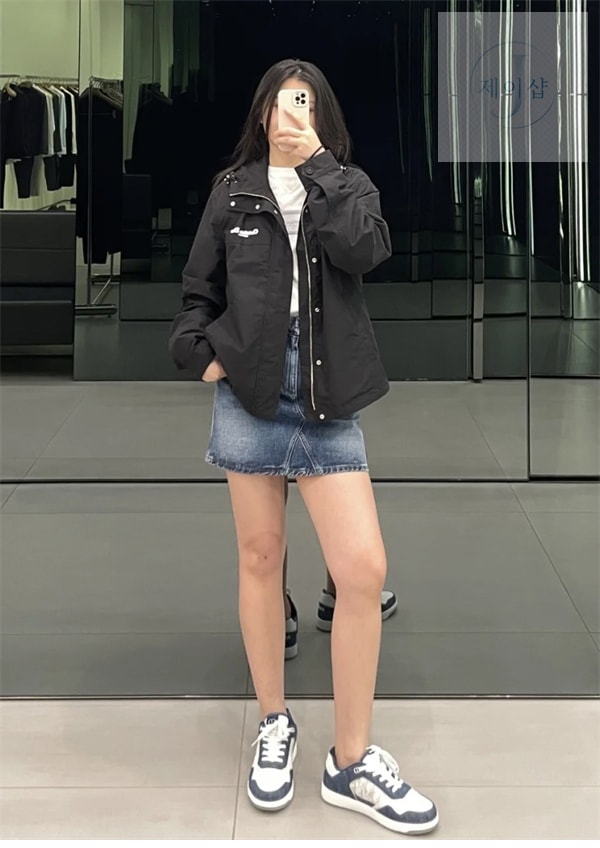 디올 Couture 헤일로 이펙트 윈드브레이커 자켓 (TJ공장) - 상세 이미지