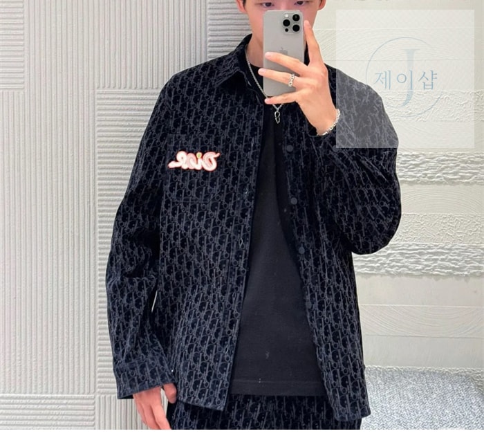 디올 x KAWS 오버셔츠（세븐） - 상세 이미지