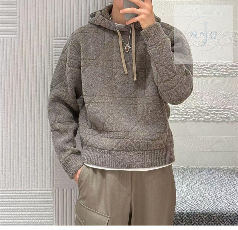 디올 까나쥬 후드 스웨트셔츠（레어）