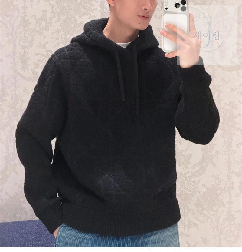 디올 까나쥬 후드 스웨트셔츠（레어）