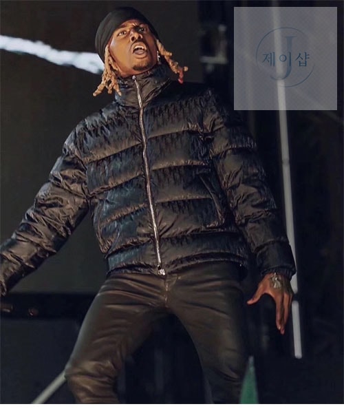 디올 오블리크 테크니컬 자카드 패딩 다운 자켓（세븐） - 상세 이미지
