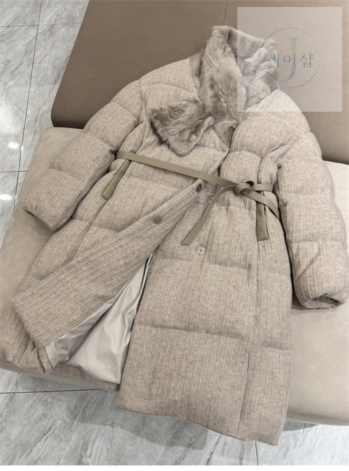 로로피아나 24FW 캐시미어 다운 자켓 - 상세 이미지