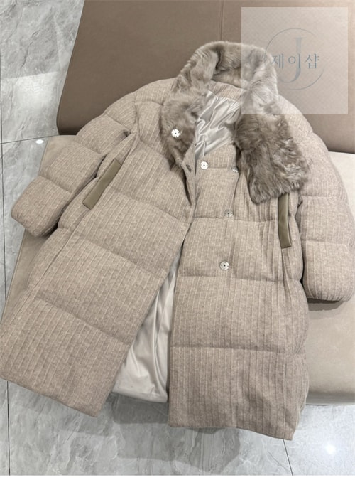 로로피아나 24FW 캐시미어 다운 자켓 - 상세 이미지