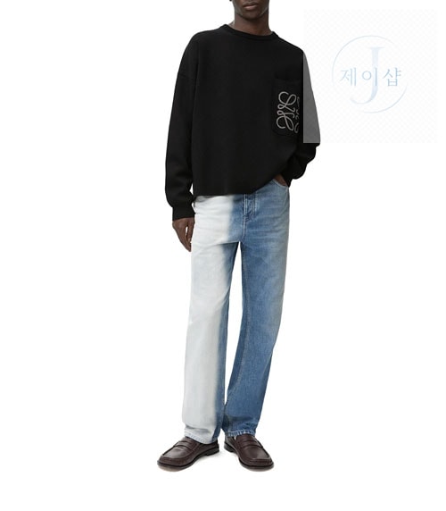 로에베 아나그램 포켓 오버사이즈 맨투맨 3컬러
