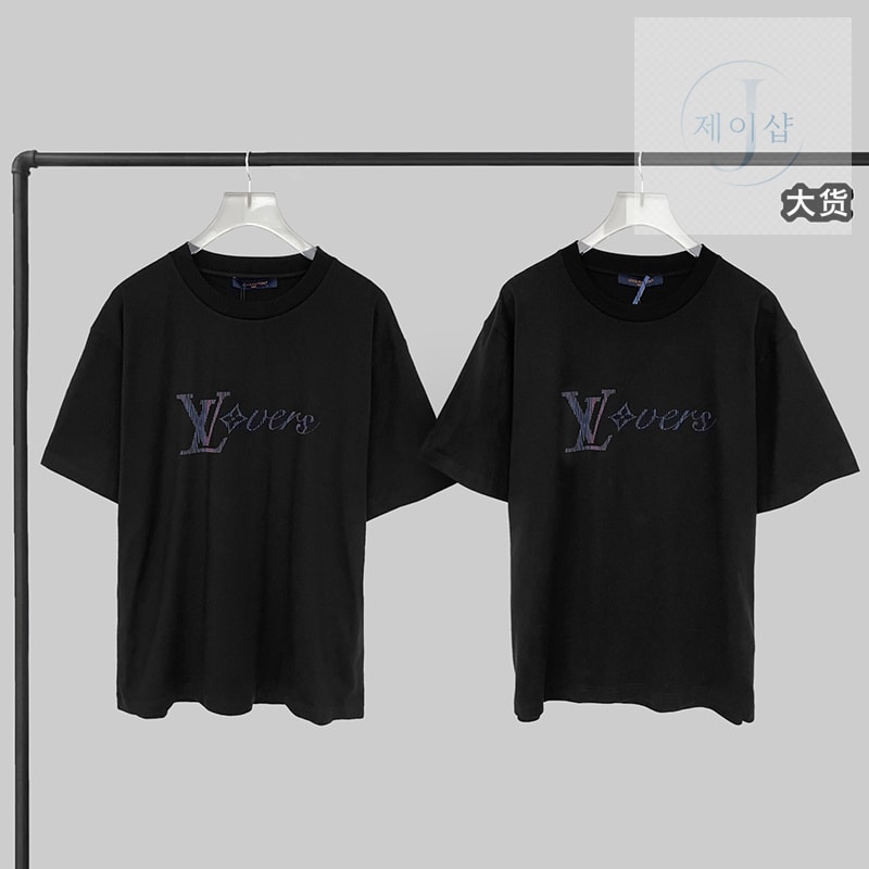 루이비통 25SS 이리데슨트 LV 남성 반팔 티셔츠