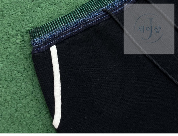 루이비통 MLVD 시그니처 코튼 저지 컬리지 쇼츠（레어） - 상세 이미지