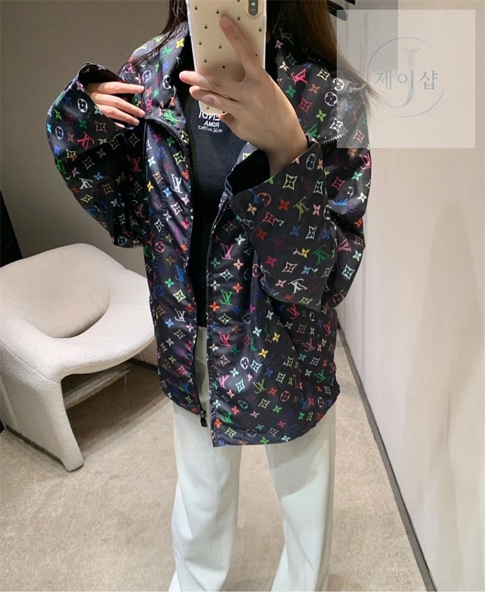 루이비통 x TM 모노그램 후드 윈드브레이커（세븐） - 상세 이미지