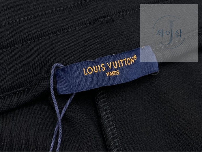 루이비통 라인스톤 LV 엠벨리시드 저지 숏 팬츠 (레어) - 상세 이미지