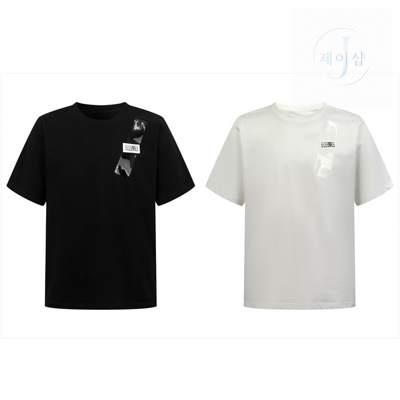 메종 마르지엘라 프린트 티셔츠