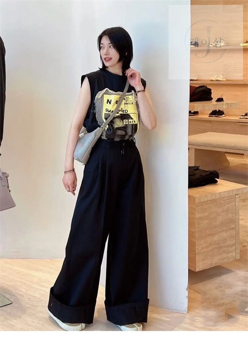 메종마르지엘라 와이드 팬츠 - 상세 이미지