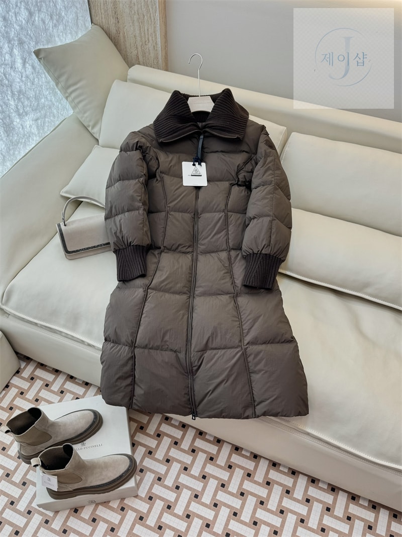 몽클레어 Brerelle 브레렐 롱 다운 패딩 자켓 - 상세 이미지