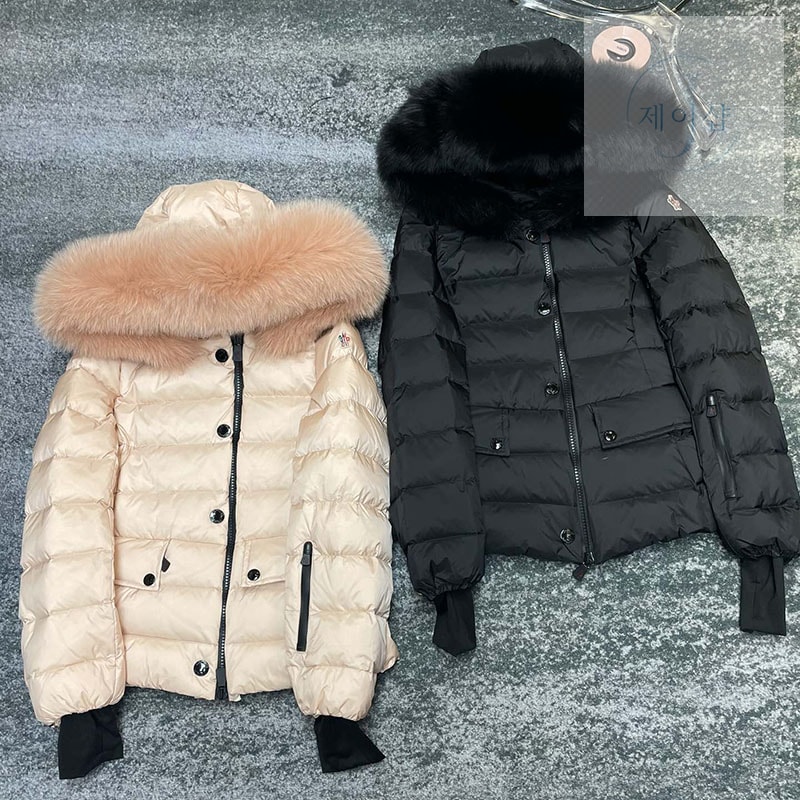 몽클레어 그레노블 아모니크 Armonique 폭스퍼 패딩