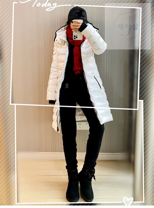 몽클레어 모카 Moka 다운 롱 패딩 자켓 - 상세 이미지