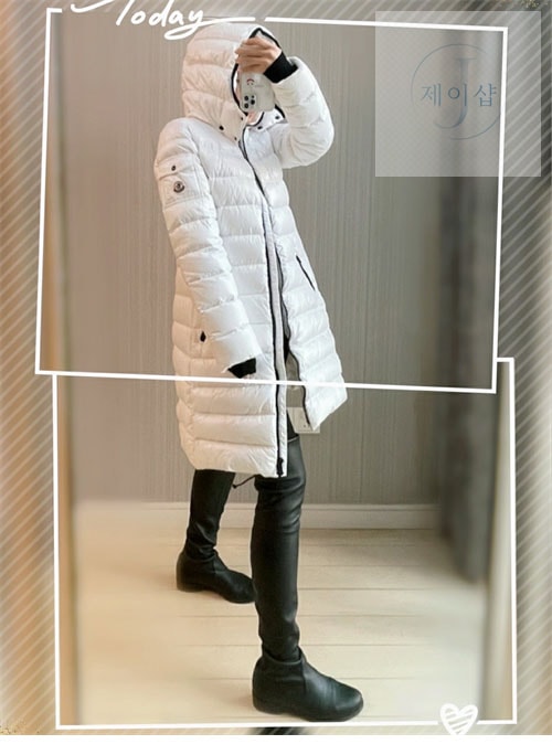 몽클레어 모카 Moka 다운 롱 패딩 자켓 - 상세 이미지