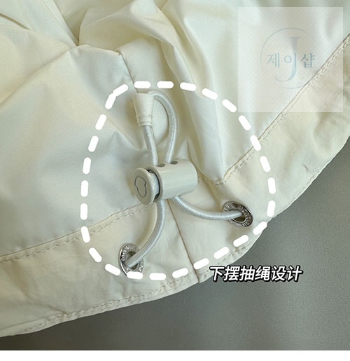 몽클레어 아우프리크 Auffrique 숏 다운 패딩 자켓 - 상세 이미지