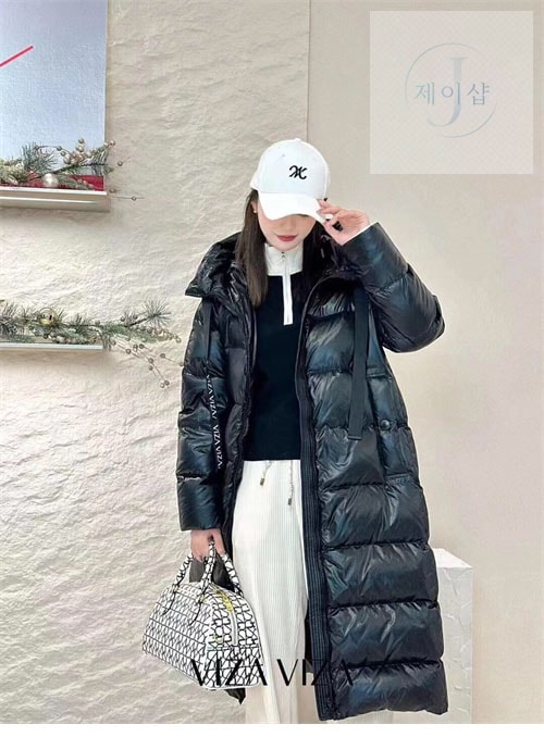 몽클레어 카베타즈 Cavettaz 롱 다운 패딩 - 상세 이미지