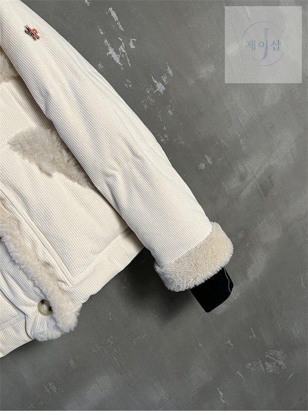 몽클레어 칼레우 Caleu 그레노블 코듀로이 숏 다운 자켓 - 상세 이미지
