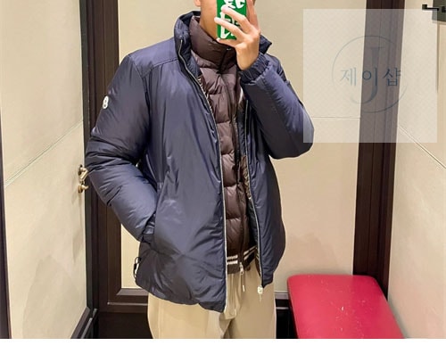 몽클레어 펙렛 peclet 양면 다운 패딩 자켓 - 상세 이미지