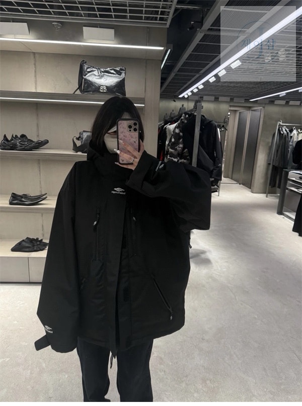 발렌시아가 3B 스포츠 아이콘 스키 파카 자켓（세븐） - 상세 이미지