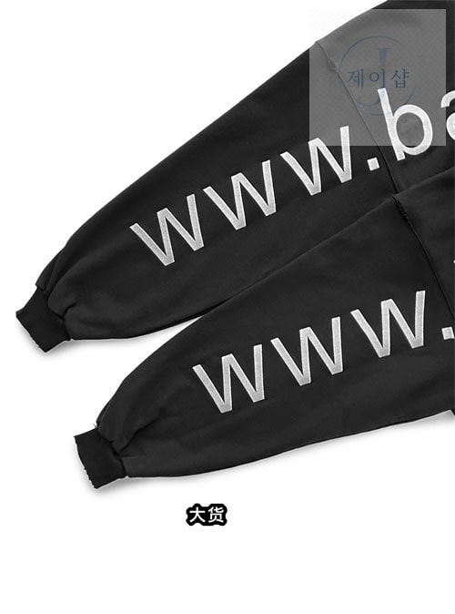 발렌시아가 BAL.COM 후드 - 상세 이미지