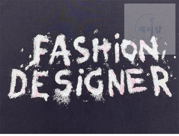 발렌시아가 FASHION DESIGNER 반팔 티셔츠 (레어) - 상세 이미지
