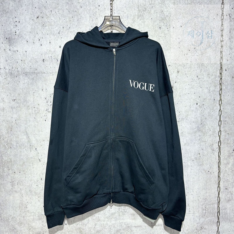 발렌시아가 보그 VOGUE 후드 집업