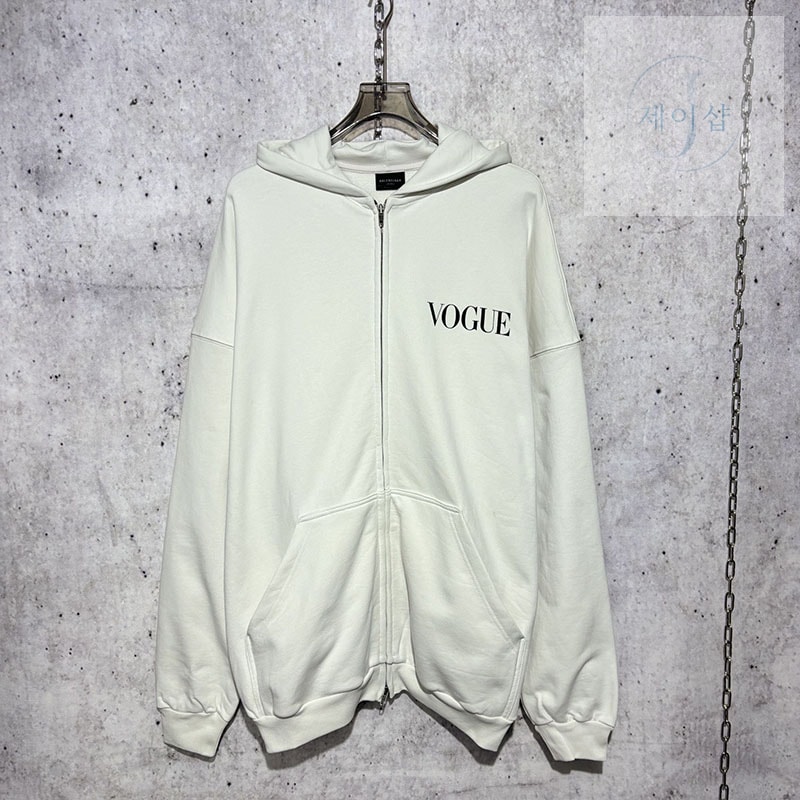 발렌시아가 보그 VOGUE 후드 집업