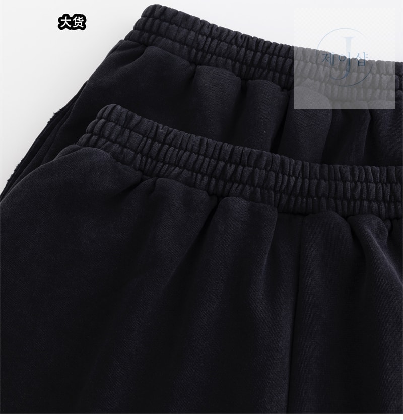 발렌시아가 트랜스페어런트 테이프 배기 팬츠