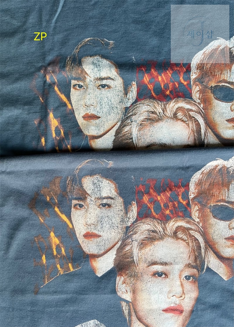 발렌시아가 피피 끄릿 오버사이즈 반팔 티셔츠