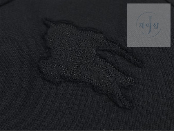 버버리 코튼 집업 후드（레어） - 상세 이미지
