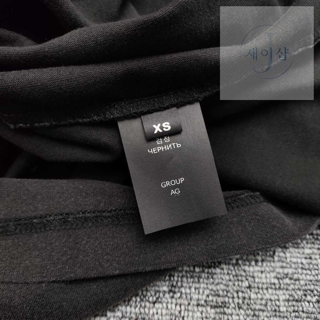 베트멍 24SS XES 프린팅 반팔 티셔츠 블랙 - 상세 이미지