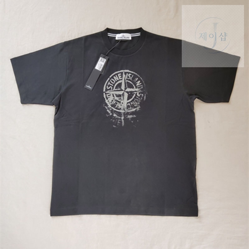 24SS 스톤아일랜드 2RC87 REFLECTIVE ONE 프린트 티셔츠
