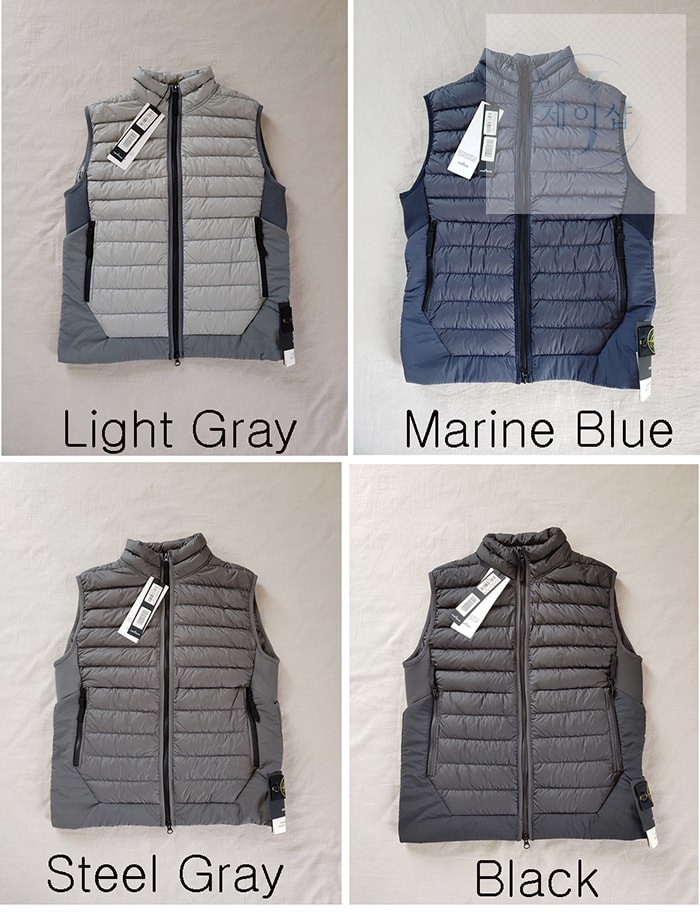 스톤아일랜드 17FW 다운 질레 패딩 베스트 DOWN GILET G0124 - 상세 이미지