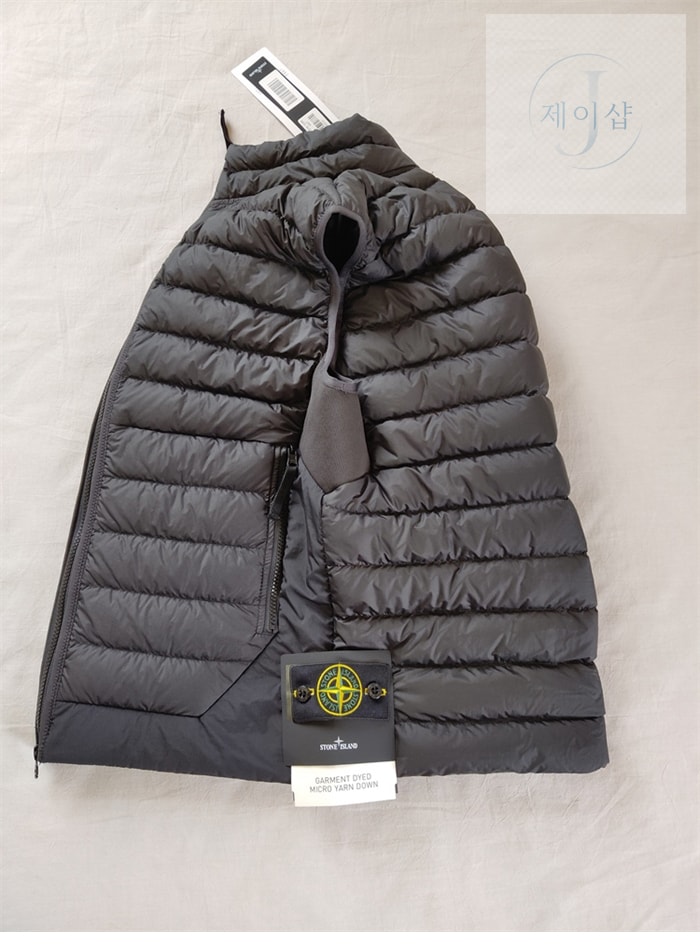 스톤아일랜드 17FW 다운 질레 패딩 베스트 DOWN GILET G0124 - 상세 이미지