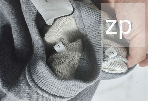아미 24FW 스몰 하트 로고 맨투맨 그레이 - 상세 이미지