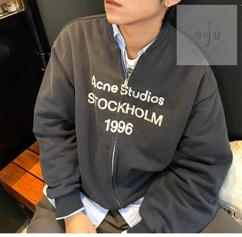 아크네 25ss 1996 로고 집업 (세븐) - 상세 이미지
