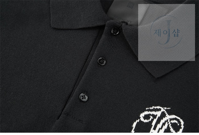 지방시 HG 로고 폴로 셔츠（세븐） - 상세 이미지