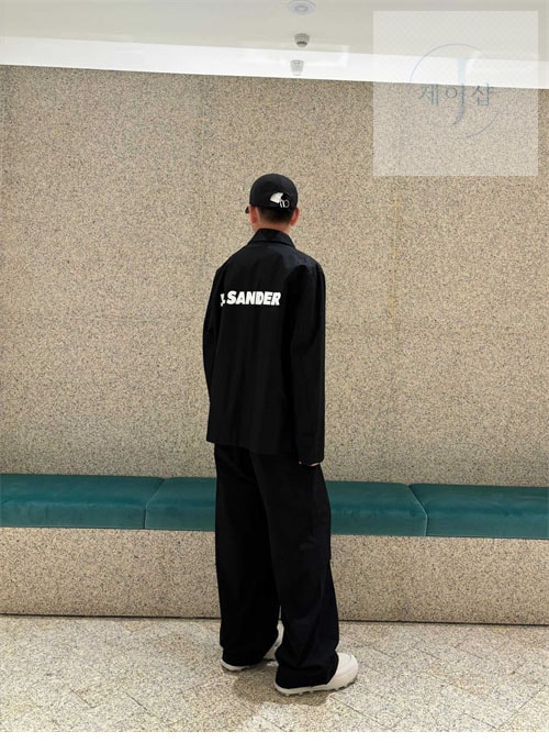 질샌더 남성 밀리터리 로고 자켓 3컬러（레어） - 상세 이미지