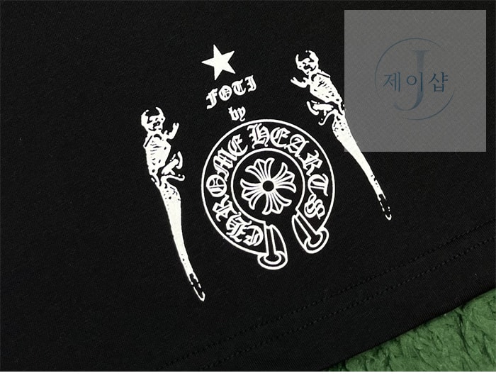 크롬하츠 포티 해리스 티터 반팔 티셔츠 （레어） - 상세 이미지