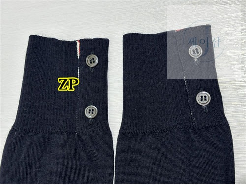 톰브라운 사선완장 4-Bar 여성용 울 가디건 - 상세 이미지