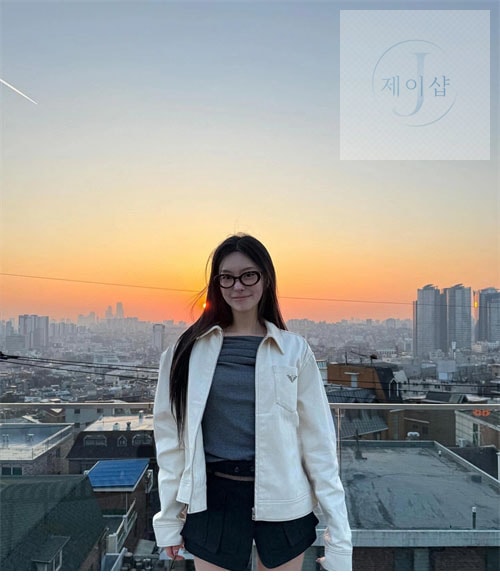프라다 24SS 불 데님 블루종 셔츠 - 상세 이미지