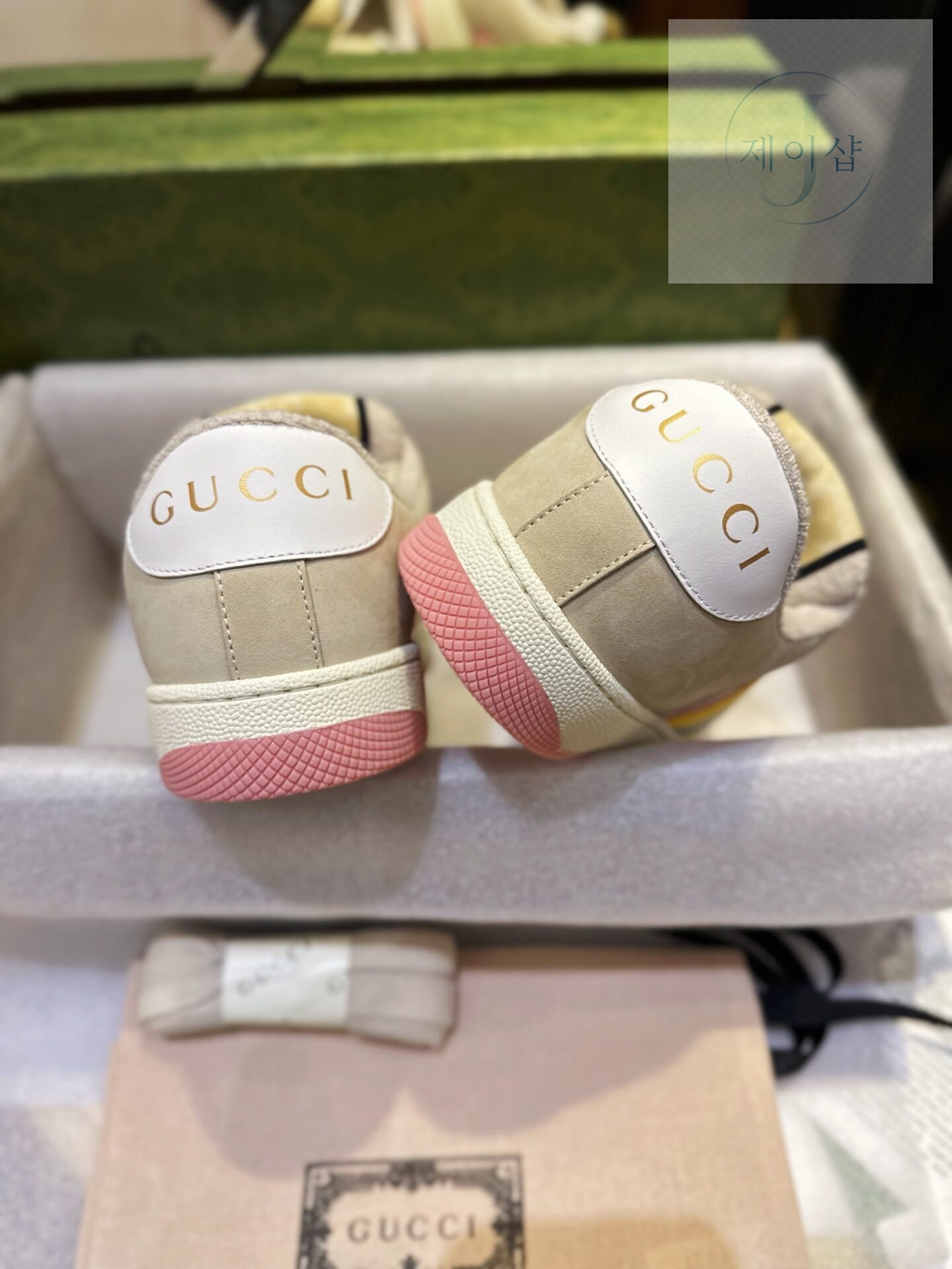 구찌 GG 모티브 스크리너 스니커즈 “35SIZE – 40SIZE” - 상세 이미지